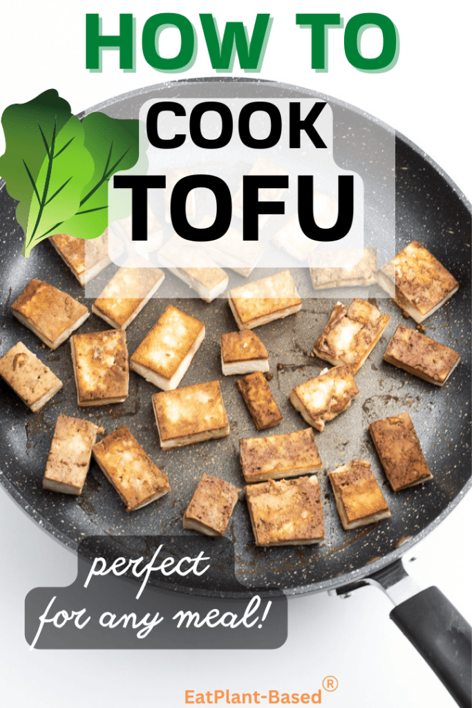 how to cook tofu photo collage for pinterest