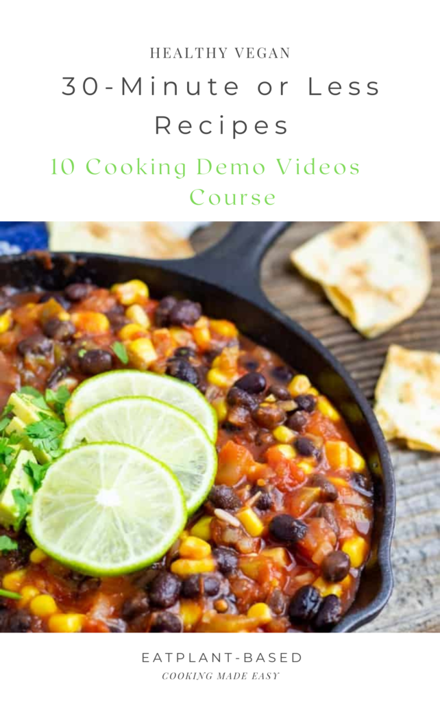 10 plant-based cooking demos video course