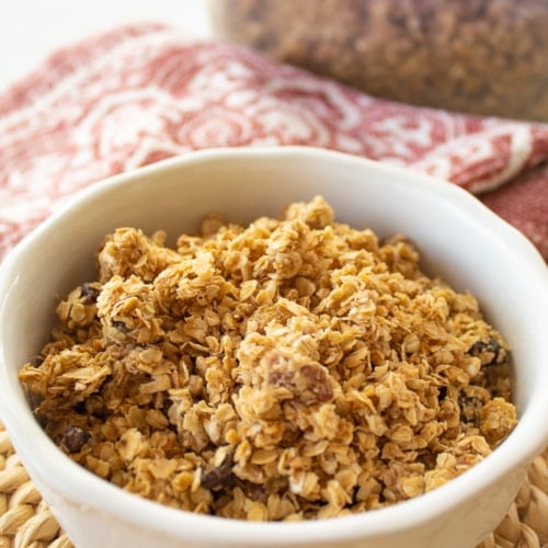 Peanut Butter Granola Cereal EatPlantBased