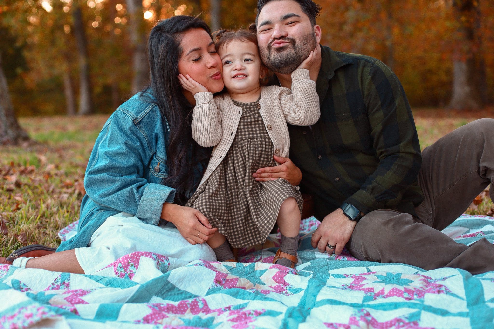 sarai leos matsui with her family.